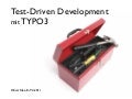 Test-driven Development mit TYPO3