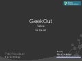 Geekout Tallinn - Neo4j for the rescue!