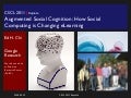 CSCL 2011 Keynote on Social Computing and eLearning
