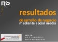 Desarrollo de negocio mediante Social Media
