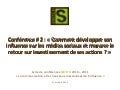 2011.06.09 - Conférence SWiTCH sur l&rsquo;influence n°2
