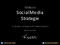 SocialMedia Strategie JCI Regio Academy