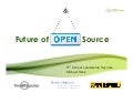 Future of Open Source 2011 Survey, Open Source Business Conference