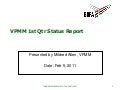 National BDPA VP-Membership Management Report (1Q-2011)