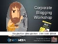 Corporate Blogging Workshop