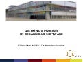 Gestión de pruebas en desarrollo software