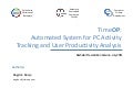 TimeOP - Diploma Project Presentation