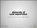 Tour of UX deliverables - dev/haag