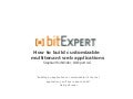 How to build customizable multitenant web applications - PHPBNL11