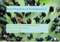 Best Practices im Enterprise 2.0