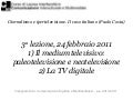 Giornalismo e ipertelevisione. Il caso italiano (3a lezione)