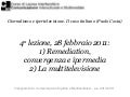 Giornalismo e ipertelevisione. Il caso italiano (4a lezione)