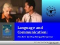 Languages and Intercultural Communication: Psychology Perspective