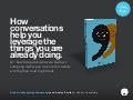 Social media in B2B: "How conversations help you leverage the things you are already doing." for InSites Consulting