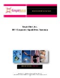 EmpiriStat Corporate Capabilities 2011