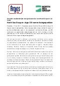 North Sea Group en Argos Oil voeren fusiegesprekken