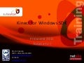 2011 05 23 Kinect for Windows SDK