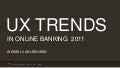 User Experience Trends in Banking