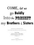 Let Us Go Boldly Into the Present (text version) :: Michael Edson
