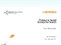 Thesaurus based Enterprise Search