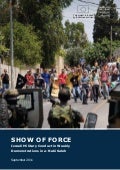 Show of Force: Israeli Military Conduct in Weekly Demonstrations in a-Nabi Saleh