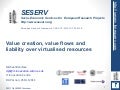 Value creation, value flows and liability over virtualised resources