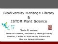 Biodiversity Heritage Library & JSTOR Plant Science
