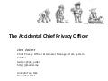 LinkedIn Tech Talk: The Accidental Chief Privacy Officer