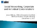 20111206 AIIM Cornhusker Social Media Governance