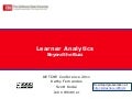 Learner Analytics:  from Buzz to Strategic Role Academic Technologists