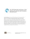Bolivia--2011 FDA Global Electoral Fairness Audit Report