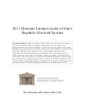 Iran--2011 FDA Global Electoral Fairness Audit Report