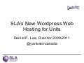 2011 leadership summit   web hosting presentation