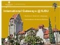 International Gateways Overview 2011