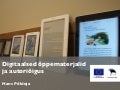 Digitaalsed oppematerjalid ja autoriõigus