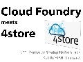 Cloud Foundry meets 4store