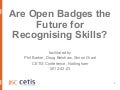 #cetis12 badge session summary