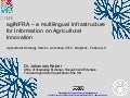 agINFRA – a multilingual infrastructure for information on agricultural innovation