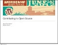 WordCamp Milwaukee 2012 - Contributing to Open Source