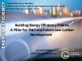 Building Energy Efficiency Policies: A Pillar for Past and Future Low-Carbon Development