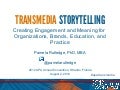 Pamela Rutledge: Transmedia Storytelling for Branding & Education