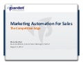 Learn How Marketing Automation Gives Sales Teams the Competitive Edge