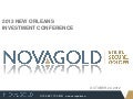2012 New Orleans Investment Conference