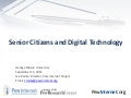 Senior Citizens and Digital Technology