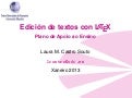 Edición de textos con LaTeX