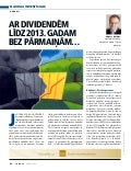 Dividenžu aplikšana ar nodokļiem 2012 - 2013 (Latvian taxation of dividends 2012-2013) (Dividenžu izmaksa)