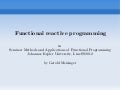 Functional Reactive Programming by Gerold Meisinger