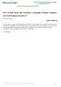 2012 Global Flavor and Fragrance Companies Product Portfolios and Technological Know-How