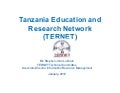 Tanzania Education and Research Network (TERNET)
