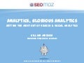 CAS2012 Analytics 1 - SEOmom